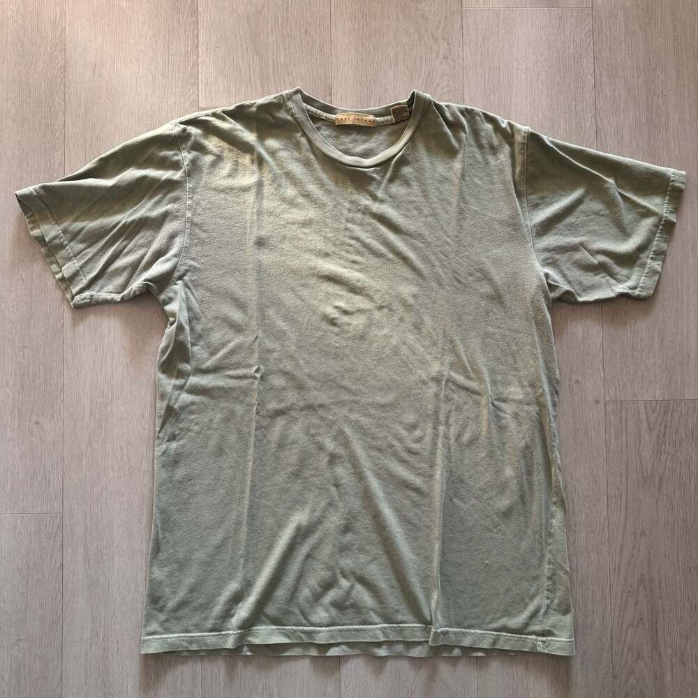 East Island Faded Olive Green Cotton T-Shirt